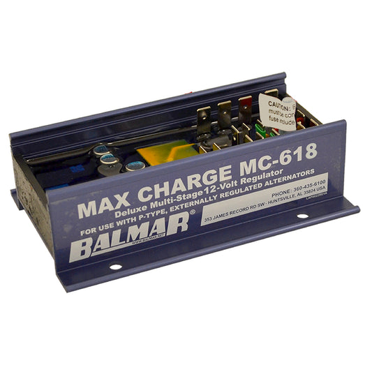 Balmar Max Charge MC618 MultiStage Regulator wo Harness  12V MC618
