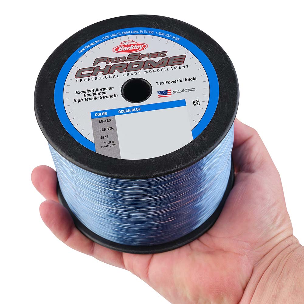 Berkley ProSpec Chrome Ocean Blue Monofilament  30 lb  1000 yds  PSC1B30OBL 1545733