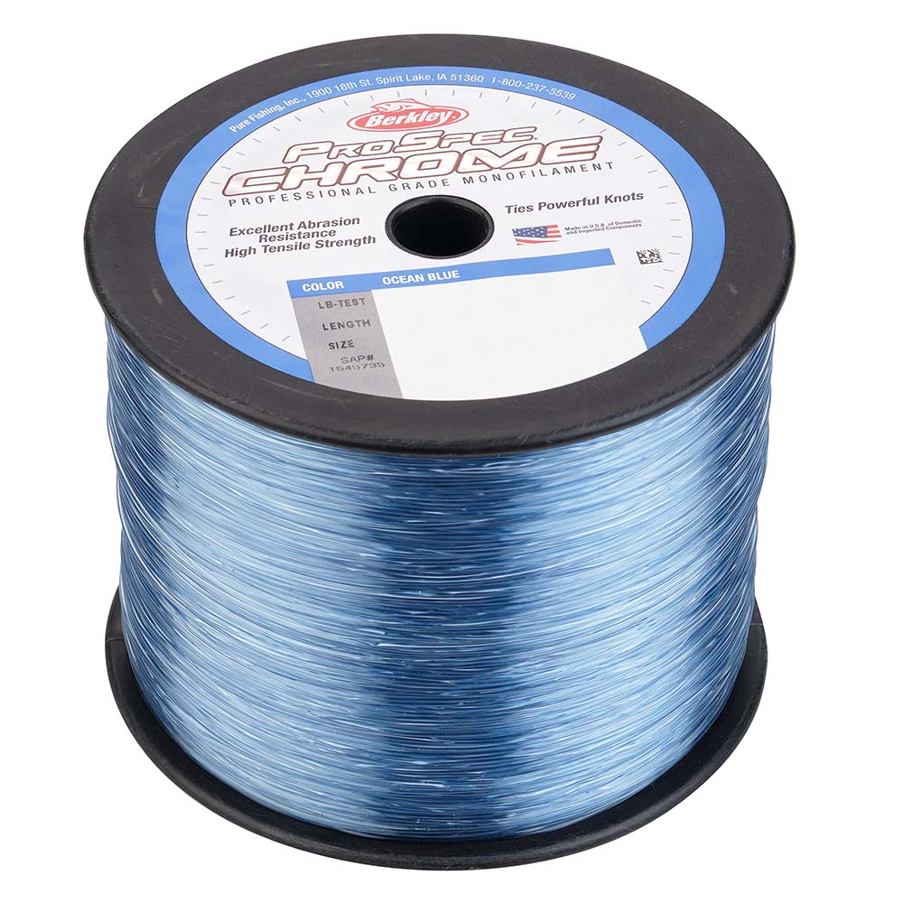 Berkley ProSpec Chrome Ocean Blue Monofilament  30 lb  1000 yds  PSC1B30OBL 1545733