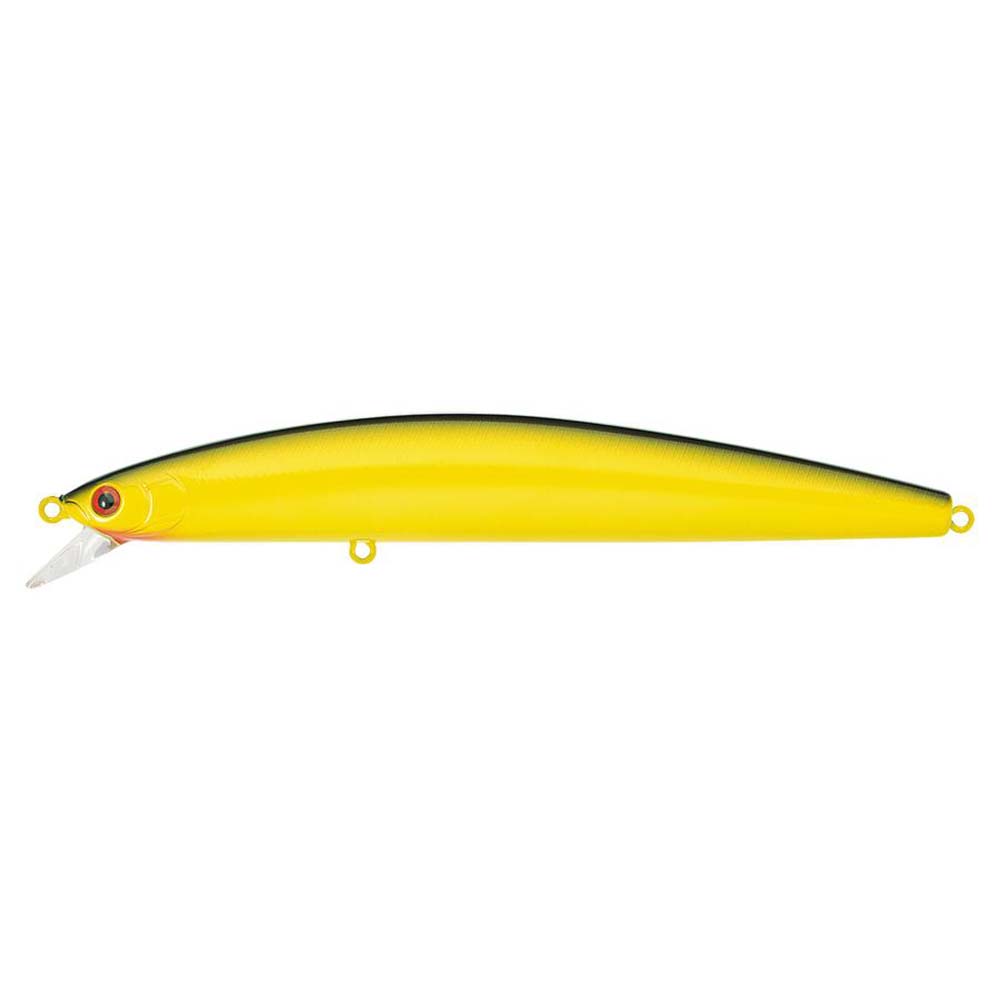 Daiwa Salt Pro Minnow  6  Floating  Black Yellow DSPM15F31