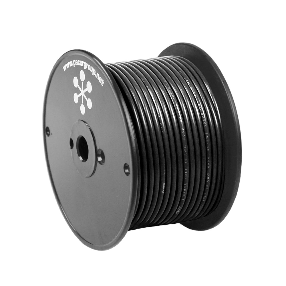 Pacer Black 16 AWG Primary Wire  100 WUL16BK100