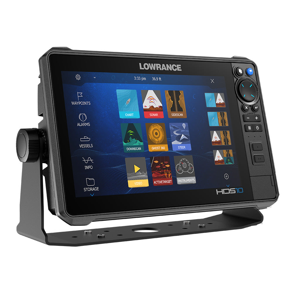 Lowrance HDS PRO 10  w Preloaded CMAP DISCOVER OnBoard  Active Imaging HD Transducer 00015984001
