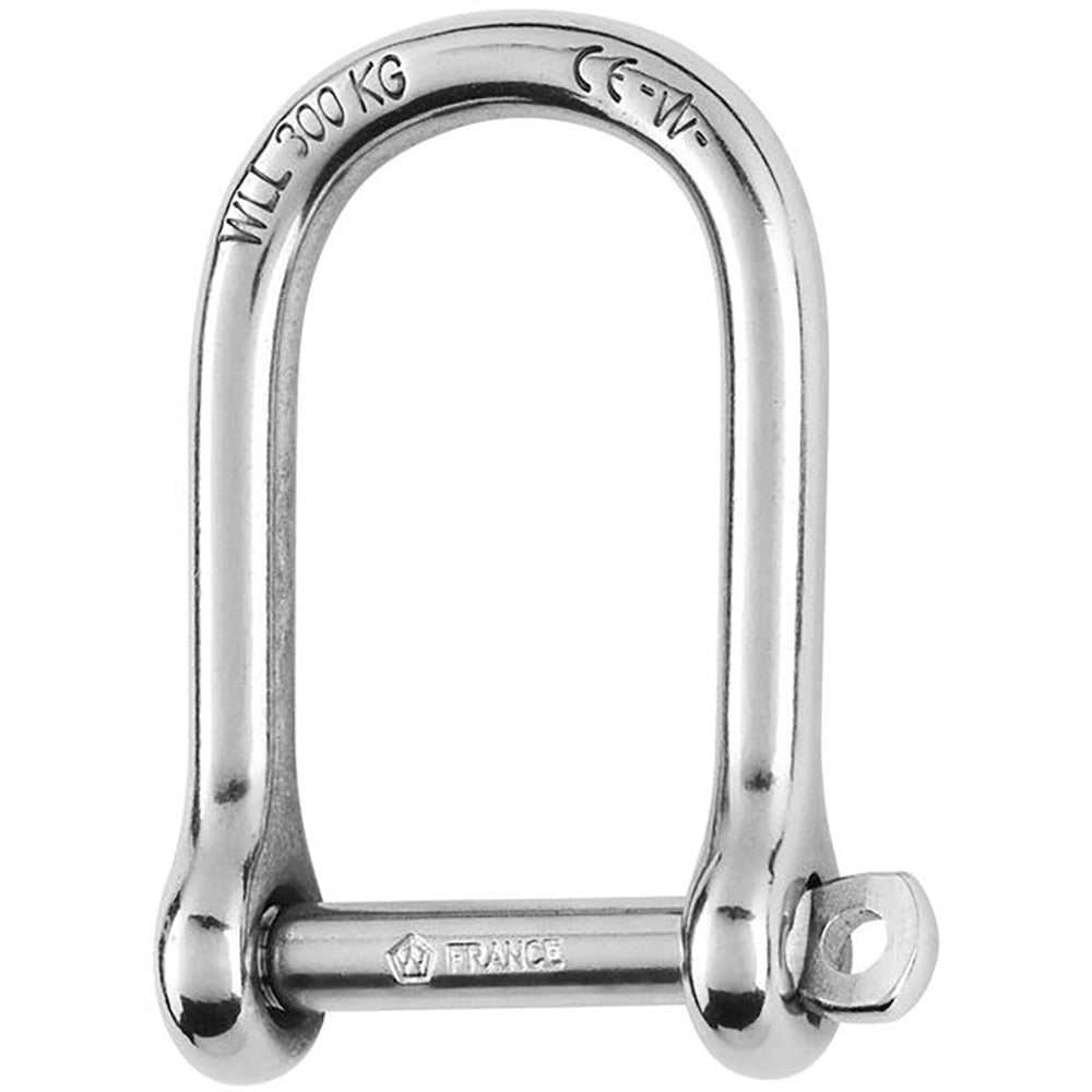 Wichard SelfLocking Large Opening Shackle  6mm Diameter  14 01263