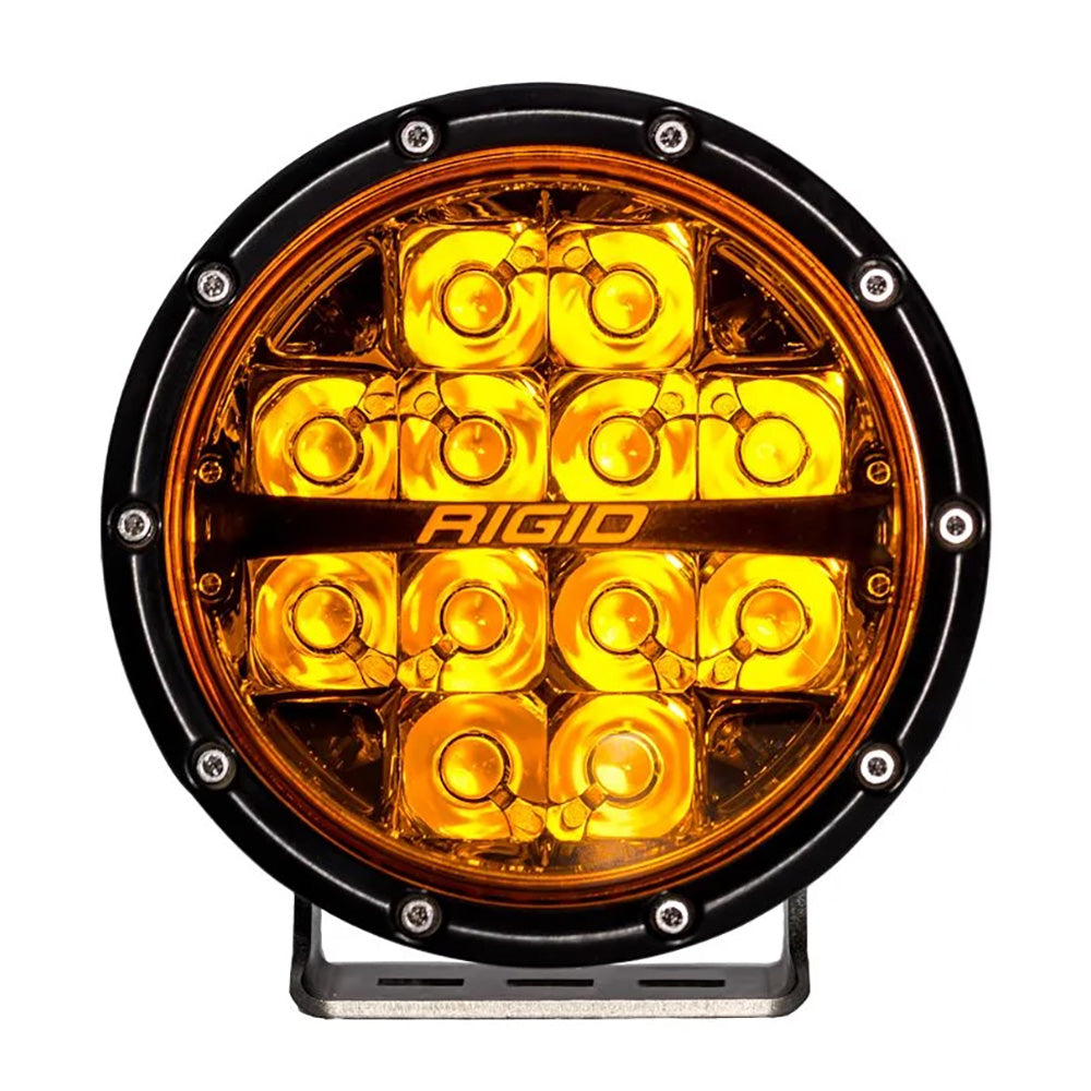 RIGID Industries 360 Series 6 Spot wAmber Pro Lens  Pair 36210