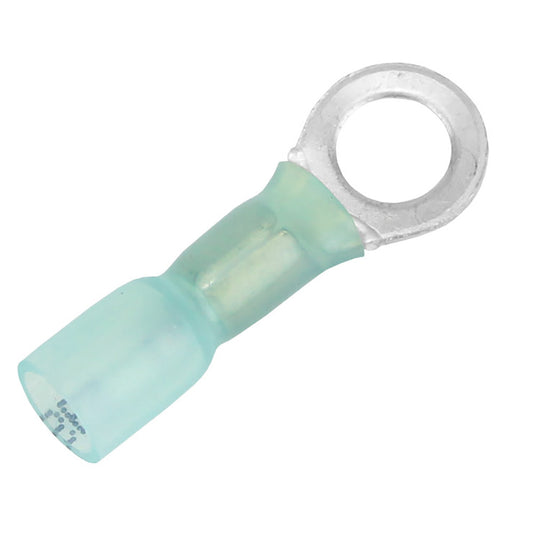 Pacer 1614 AWG Heat Shrink Ring Terminal  14 Stud Size  25 Pack TE1414R25