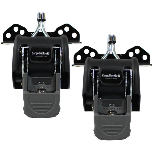 CargoBuckle Universal Ladder Rack TieDown System  2 Retractable TieDown  1 Pair F153180
